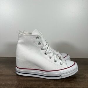Converse All Star Wedge Platform Women's High Top Shoe Size 9 #B1875A